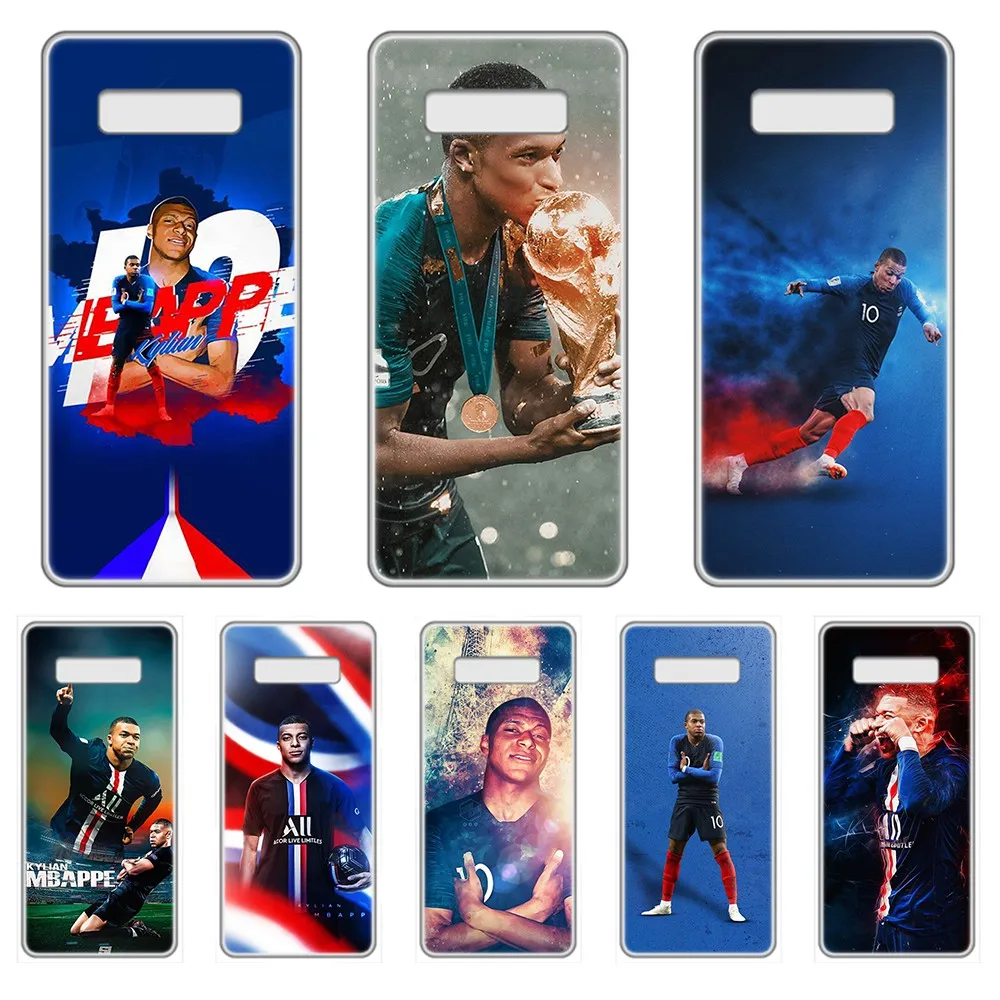 Франция Kylian Mbappé футбольный чехол для телефона Корпус SamSung Galaxy S 7 8 9 10 11 20 a 20e 50 51 70 71