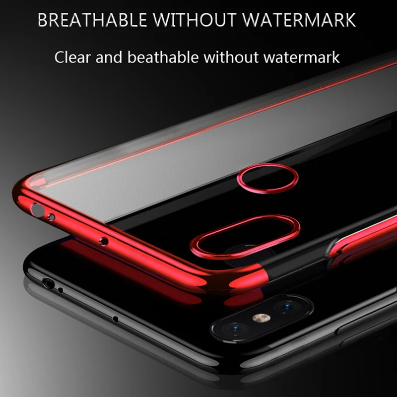 Роскошный чехол UPaitou с покрытием для Xiaomi Mi Max3 Mix3 9Lite CC9 CC9E 9 SE 9T Pro мягкий прозрачный