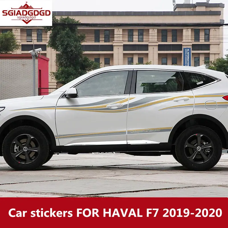 Car stickers FOR HAVAL F7 2019-2020 special decorative decals f7 appearance modification supplies stickers
