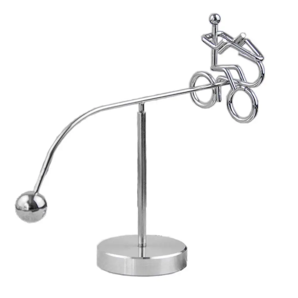 

Spinning Bicycle Small Iron Man Physical Balance Tumbler Toy Dynamic Balance Toy Technology Teaching Aid Educational Toy Gift