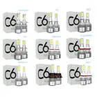 Светодиодная Автомобильная фара H7, 2 шт., светодиодная лампа H8, H1, H3, H11, HB3, 9005, HB4, 9006, 9007, 3000, Автомобильные противотуманные фары, 6000K, 8000K, оптовая продажа