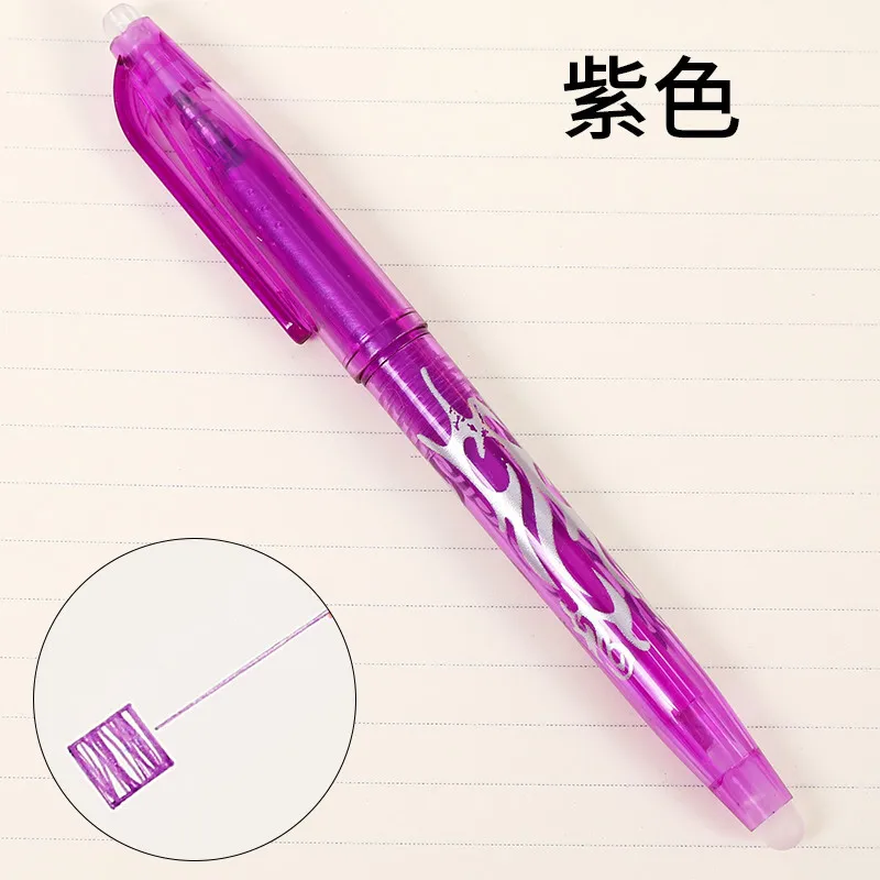 1 шт случайная стираемая ручка 2020New Розовая пантера ручка шариковая с картриджем продажи бутик канцелярские принадлежности для студентов офисные ручки письма