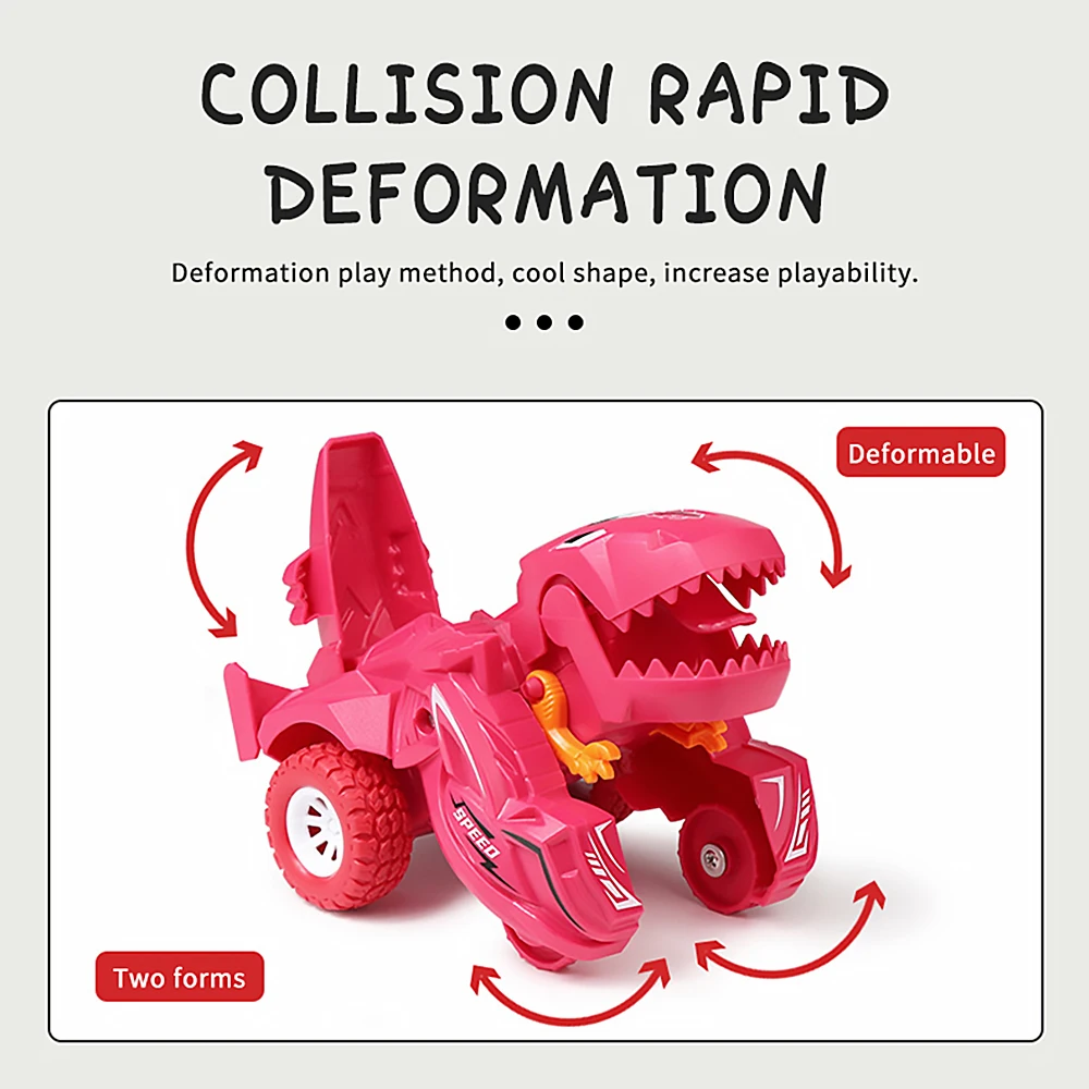 2 в 1 автомобиль-динозавр |