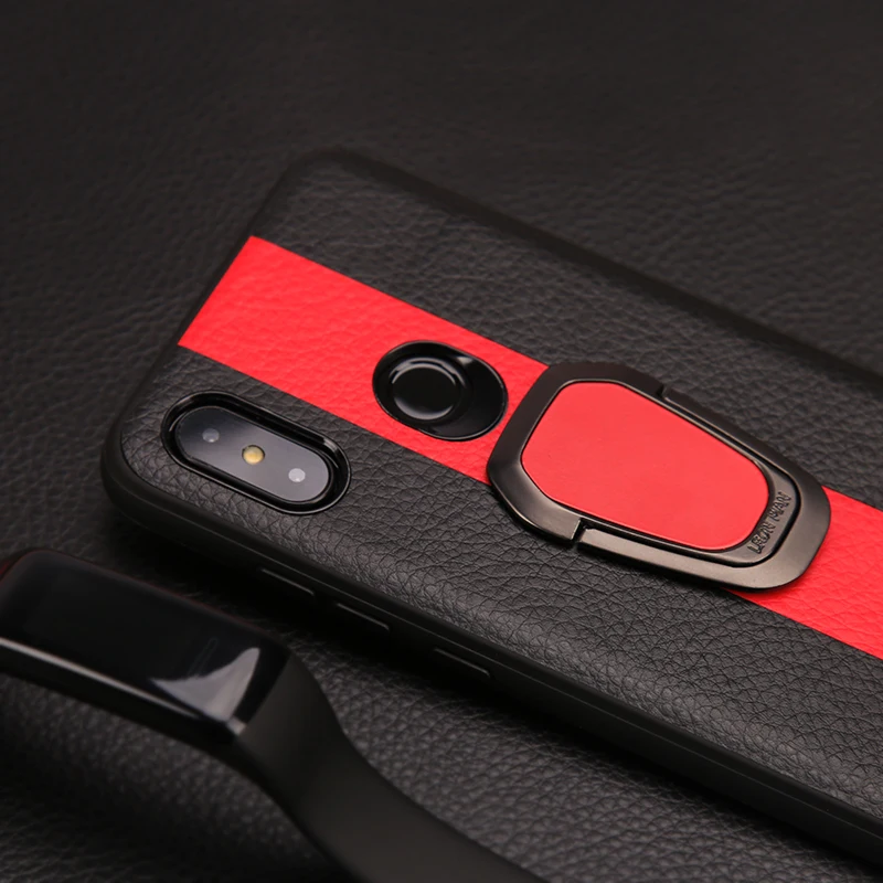 Luxury Car Phone Case For Xiaomi Mi 9 SE 9T A3 Pocophone F1 CC9 Cover TPU Edge Rotating Bracket Ring Redmi 7 7A K20 Pro Capa |