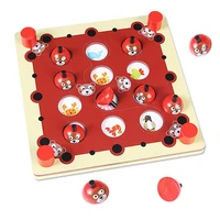 memory match game wooden matching chess games toy set number animal insect fruit patterns montessori game educational board to