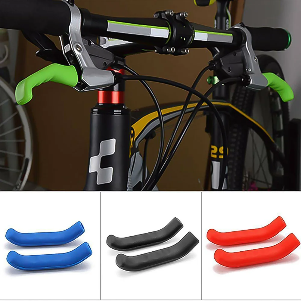 

2 шт., силиконовые чехлы для рычага тормоза велосипеда