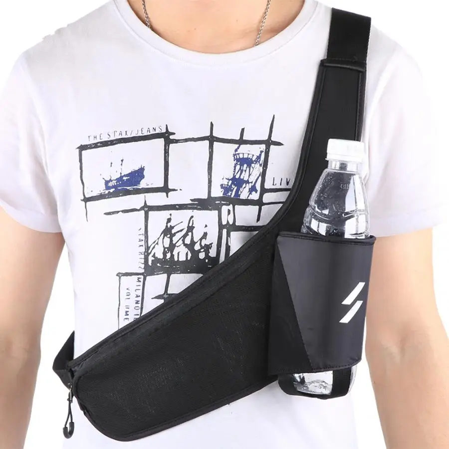 Поясная сумка нейлоновый чехол с хлопковым наполнителем и жемчугом спортивная