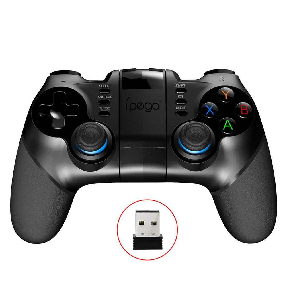 IPEGA PG-9156 геймпад Bluetooth игровой контроллер 2,4G беспроводной джойстик с usb-приемником держатель телефона для Android iOS PC tv Box