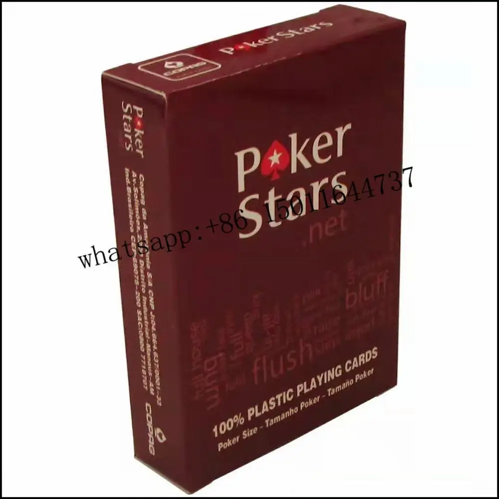 POKERSTARS игральные карты для инфракрасных контактных линз волшебные колоды трюков