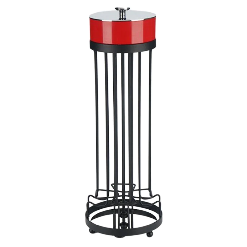 

40 Coffee Capsule Holder for Pellini 360 Degree Rotating Rack with Sugar Can Storage Large Capacity Organizer for Home 19QE