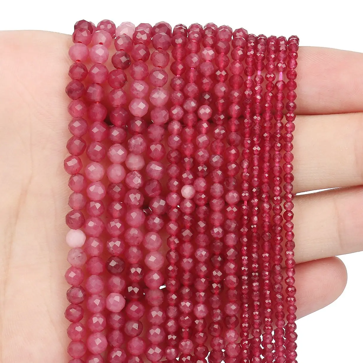 Бусины из натурального камня для самостоятельного изготовления браслетов