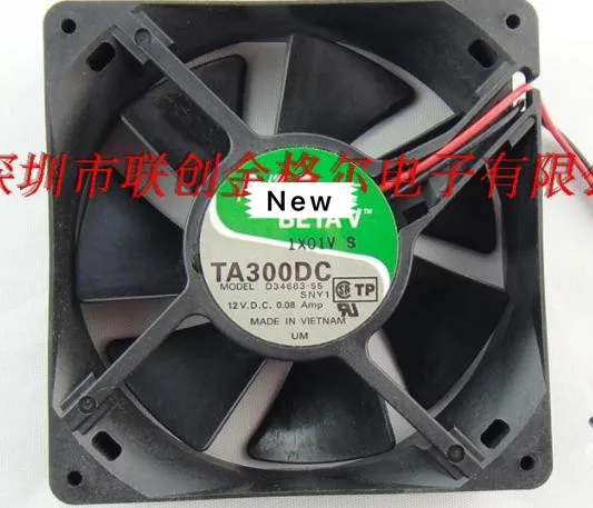 

TA300DC D34683-55 12V0.08A original 8025 chassis power supply cooling fan
