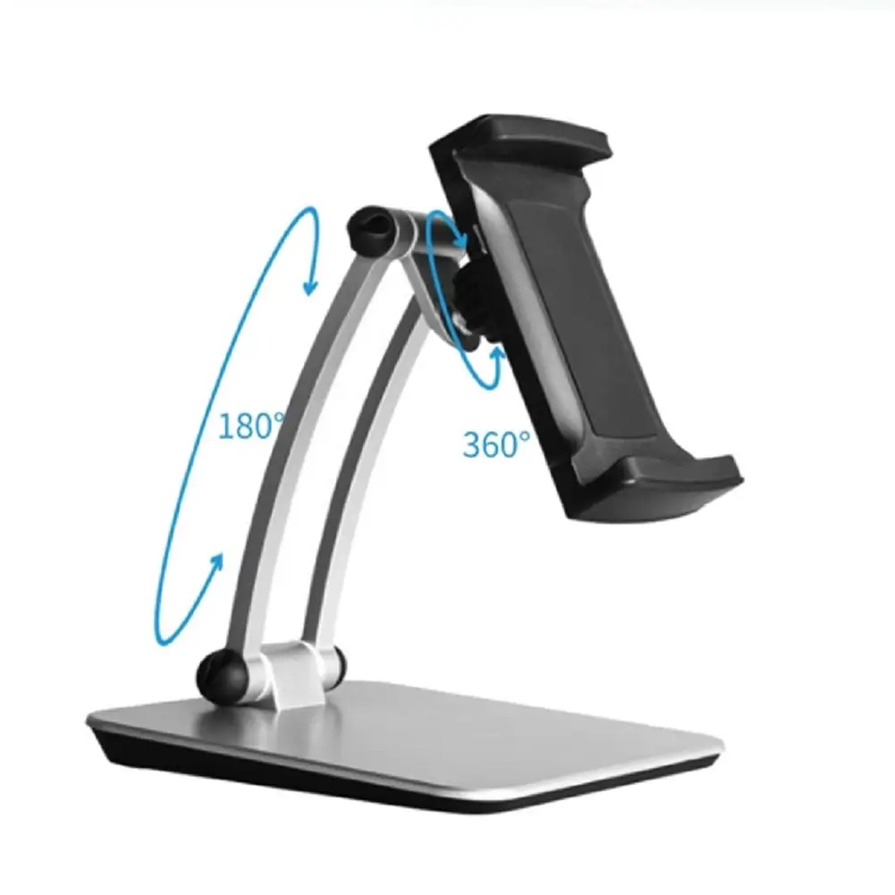 

Universal Portable Adjustable Tablet Cell Phone Holder Stand Desktop Bracket Live Online Class Mobile Phone tTablet Stand