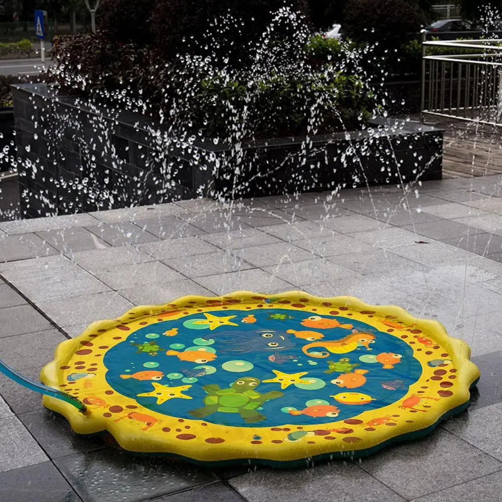 

Надувной коврик для разбрызгивания, водный коврик для игр на открытом воздухе, детский бассейн для детей, для развлечений на заднем дворе