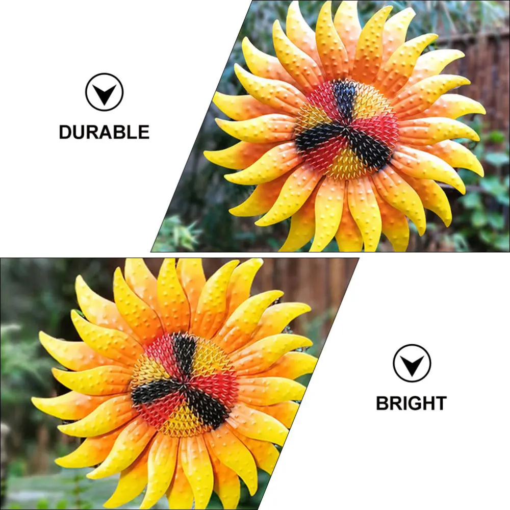 

1Pc Iron Flower Decoration Exquisite Artificial Flower Garden Decoration