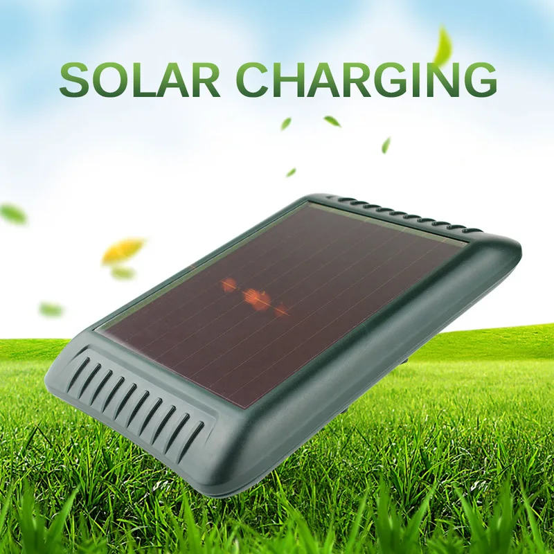 

Fox Snake Mouse Garden Vibration Ultrasonic Wave Waterproof Solar Powerd Pest Control Adjustable Band Animal Repeller Outdoor