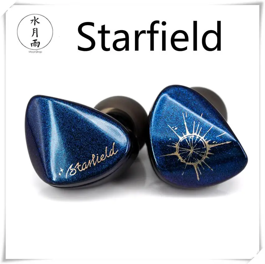 MoonDrop Starfield углеродная нанотрубка диафрагма Динамический Hifi музыкальный монитор