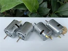 1 шт., RS-365SH-2080 оригинальный микродвигатель постоянного тока, 6-20 в, двухвальный Угольная щетка для фена, двигатель для фена