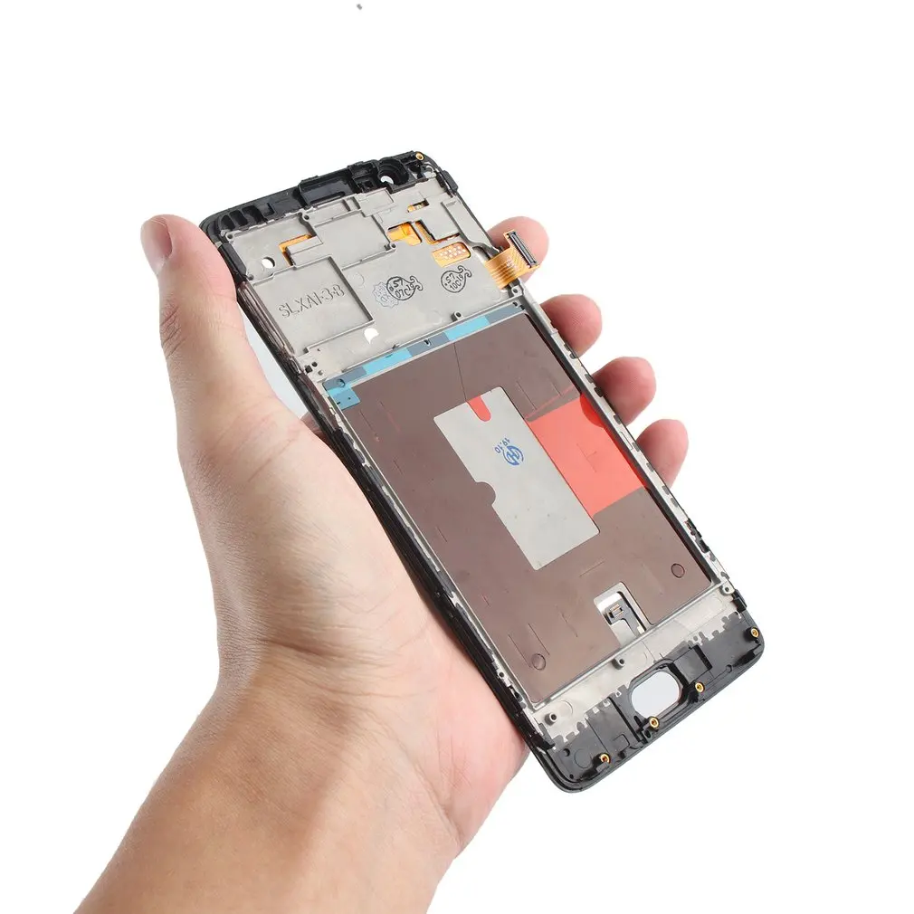 ЖК-дисплей для Oneplus 3/3T A3000 A3003/5 A5000/One A0001 кодирующий преобразователь сенсорного