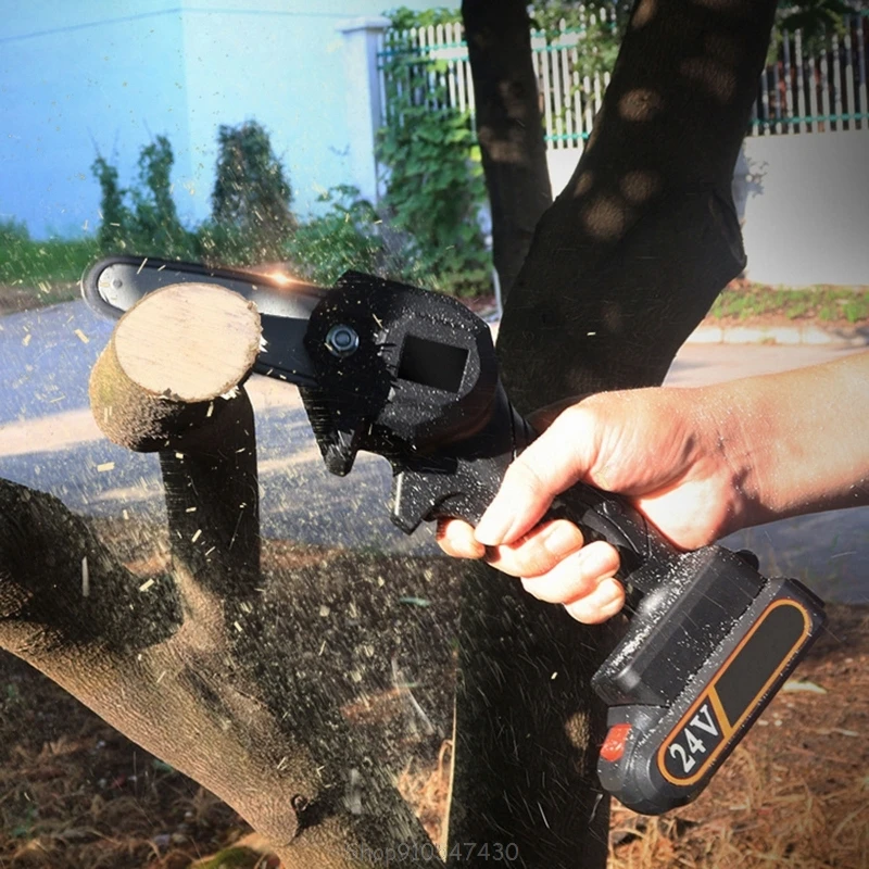 

24V Portable Rechargeable Electric Pruning Saw Mini Electric Saws Lithium Battery Woodworking One-handed Electric Saw O13 20