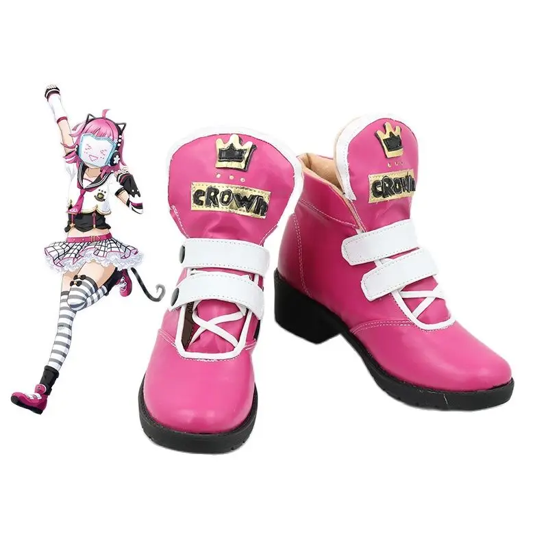 

Унисекс аниме косплей-костюмы Lovelive Tennouji Rina ботинки обувь Хэллоуин Рождественская вечеринка на заказ