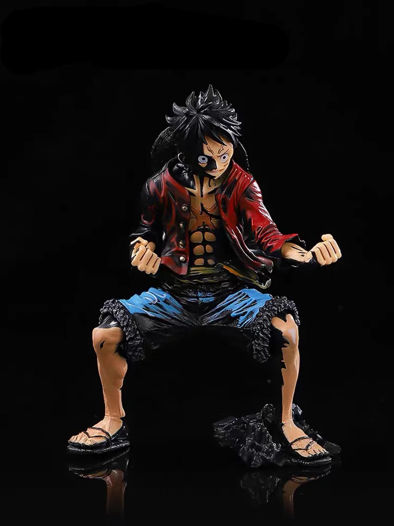 

Free Shipping Second Gear Positive Version of Luffyi Series PVC Action Figure Toys Dolls