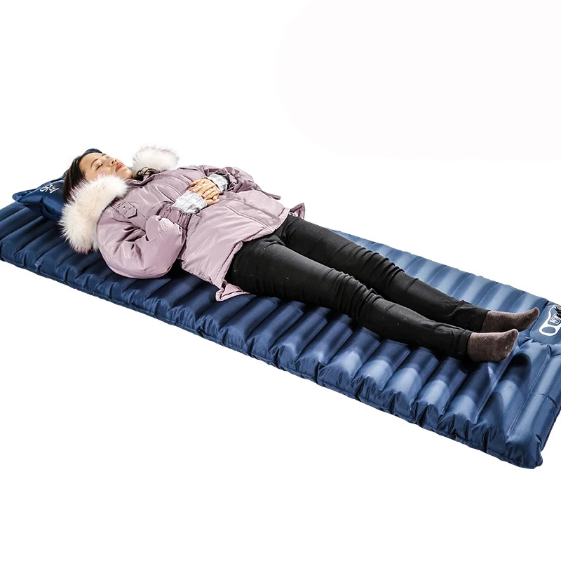 

Outdoor camping mat Single double inflatable mattress sleeping pad Ultralight travel mat inflatable bed Waterproof Tent Mat