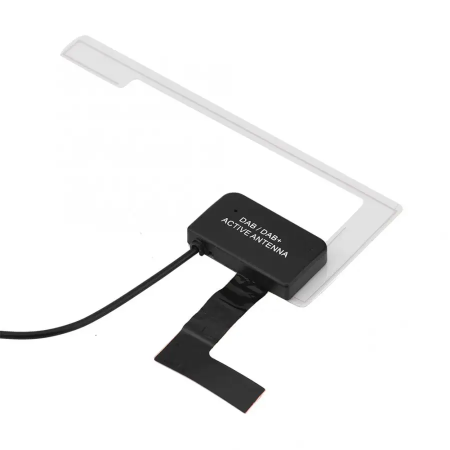 Portable DAB DAB+ Digital Car Radio Aerial Antenna Glass Mount MCX Male Plug | Электроника