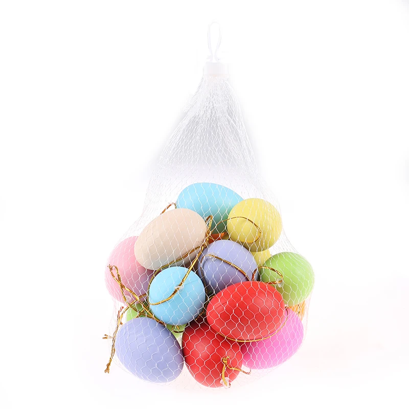 

20pcs Plastic Easter Eggs Painted Bird Pigeon Eggs DIY Craft Kids Gift Favor Home Decor Easter Party Happy Easter Decoration