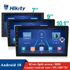 Мультимедийная магнитола Hikity, мультимедийный плеер на Android, 8 ГБ ОЗУ, 128 Гб ПЗУ, с 7 