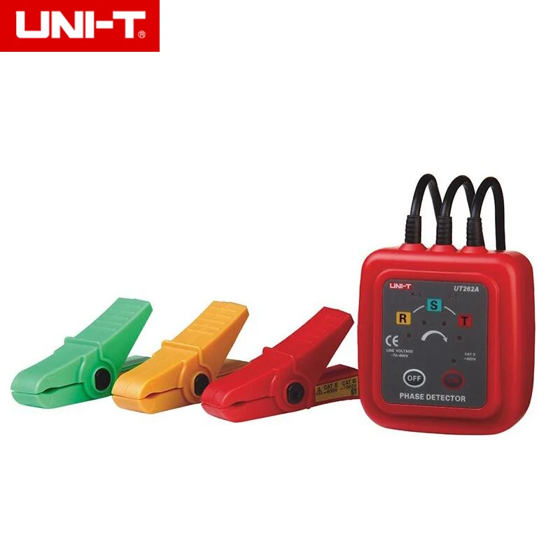 

UNI-T UT262A Бесконтактный трехфазный светодиодный дисплей с зуммером