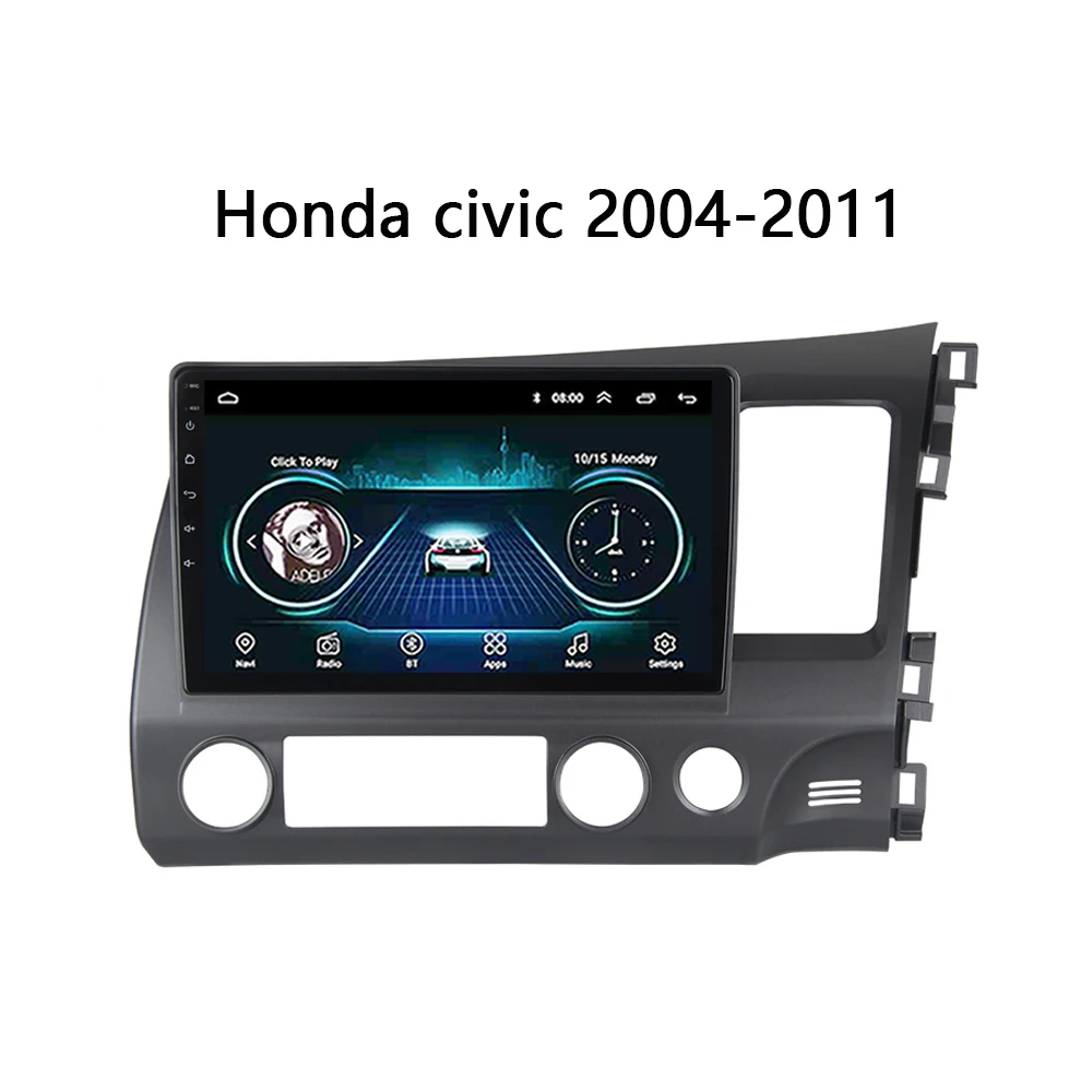 Автомобильный DVD для RHD Honda Civic 8 FK FN FD 2004 2005 2011 Мультимедийная Система головное