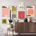 Yayoi Kusama Тыква постеры абстрактная фотография Современная Настенная печать галерея Декор картины для гостиной Декор