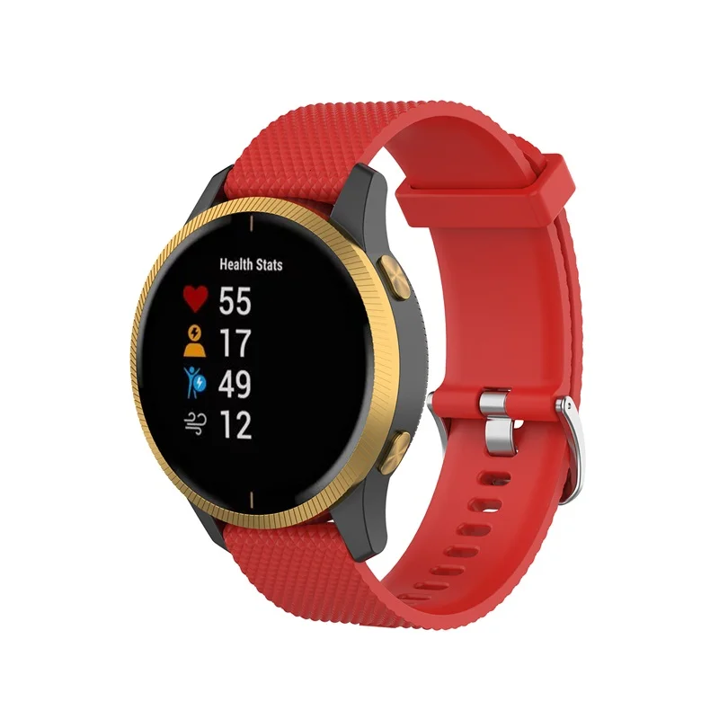 20 мм 22 мм спортивный смарт-браслет силиконовый браслет для Garmin Venu Forerunner 645 245 м Vivoactive 3 для наручных часов GT