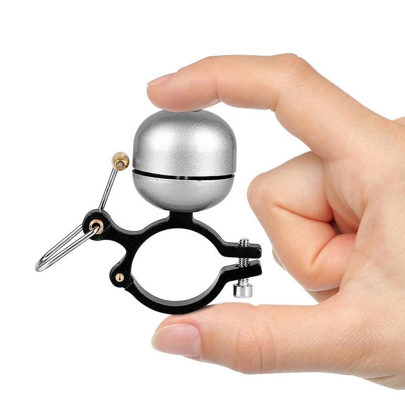 

Outdoor MTB Road Bicycle Bell Cycling Stainless Steel Metal Warning Bell Bike Handlebar Horn Safety Mountain Bicycle Accessories