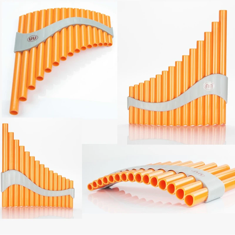Ручная работа 15 труб PanFlute not Xiao ABS Panpipe G Key funda flauta народные Музыкальные инструменты