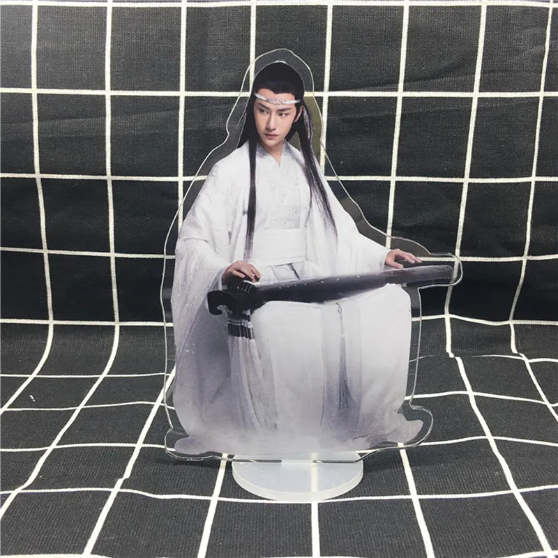 1-1 Grandmaster of Demonic Cultivation брелок Lan Wangji Wu Wuxian модная новинка Персонализированная акриловая цепочка для ключей ювелирные изделия - Цвет: 1-1