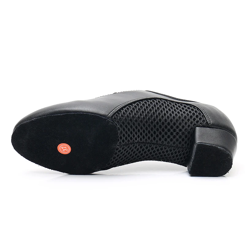 Туфли бальные унисекс дышащие сетчатые кожа для латиноамериканских танцев на