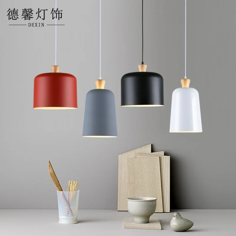 저렴한 현대 펜던트 조명 Hanglamp 실내 조명 실내 홈 펜던트 램프 주방 다이닝 바 다이닝 룸 침실 레스토랑