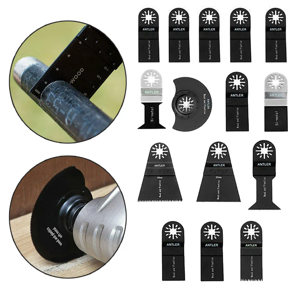 

15 Pcs Saw Blade Combo Set Multi-function Wood Metal Plastic Cutting Tools Head For Bosch Electric Drill Accessories