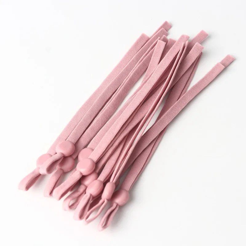 Bandas el&aacute;sticas de colores para mascarillas, accesorios para manualidades, 11-12CM, 1000 unidades-2