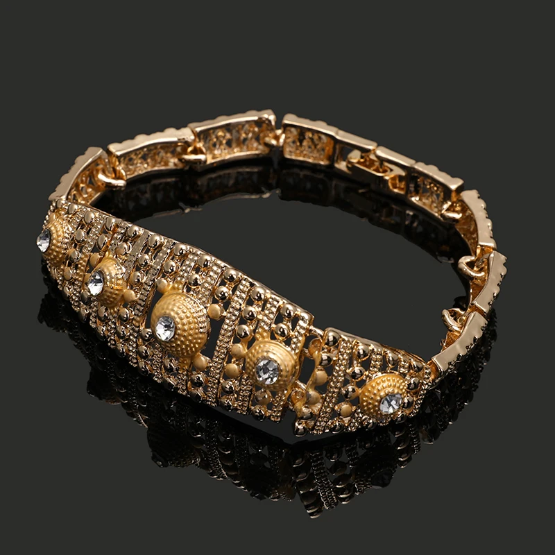 Набор золотых ювелирных изделий Fani dubai брендовые итальянские свадебные женские