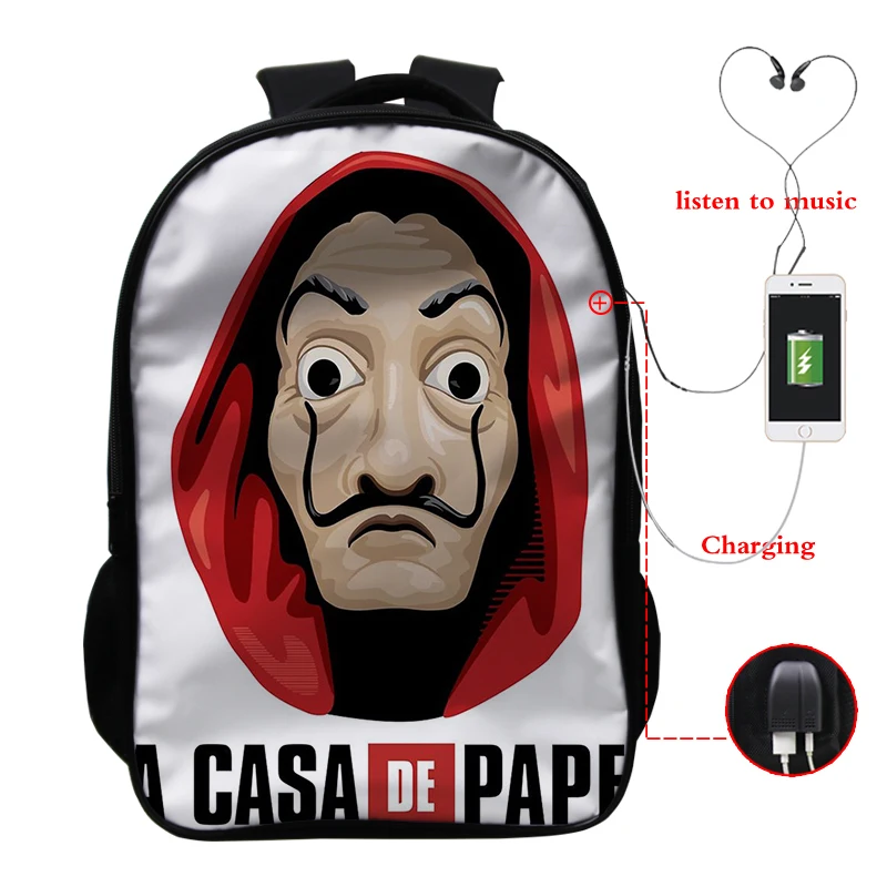 2019 г. бумажный рюкзак для мужчин и женщин подростков мальчиков девочек|Мужские