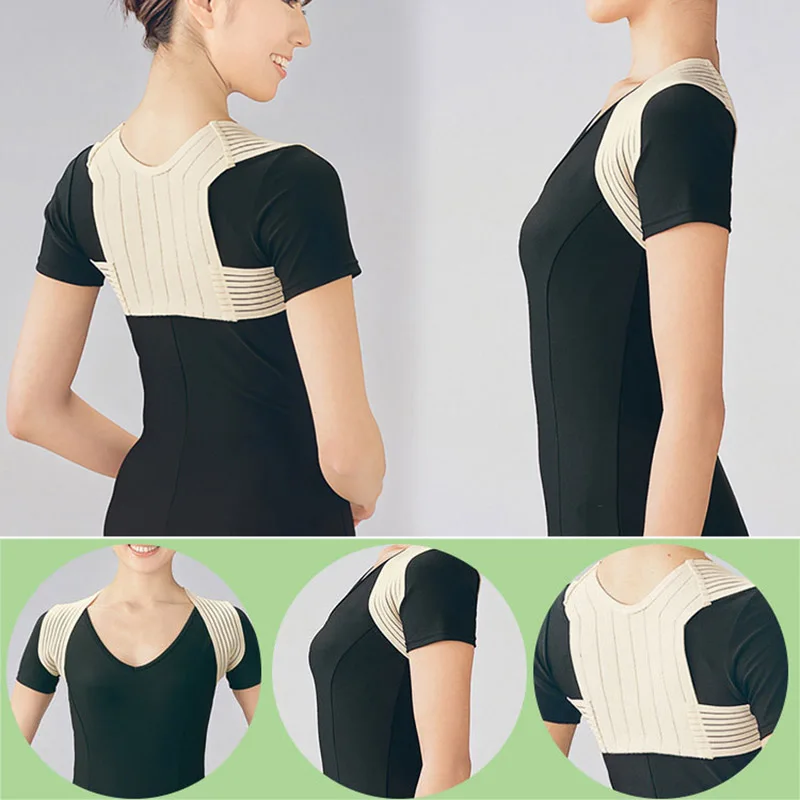 

Новый пояс для коррекции спины регулируемый удобный пояс для коррекции осанки 19ing