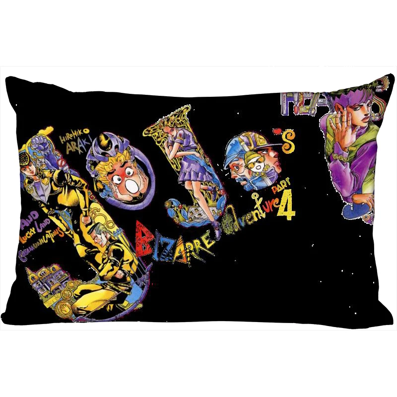 20 Необычные Приключения Jojo наволочка 45x35 см(одна сторона) Прямоугольник на молнии печать бросок свадебные декоративные наволочки - Цвет: 20