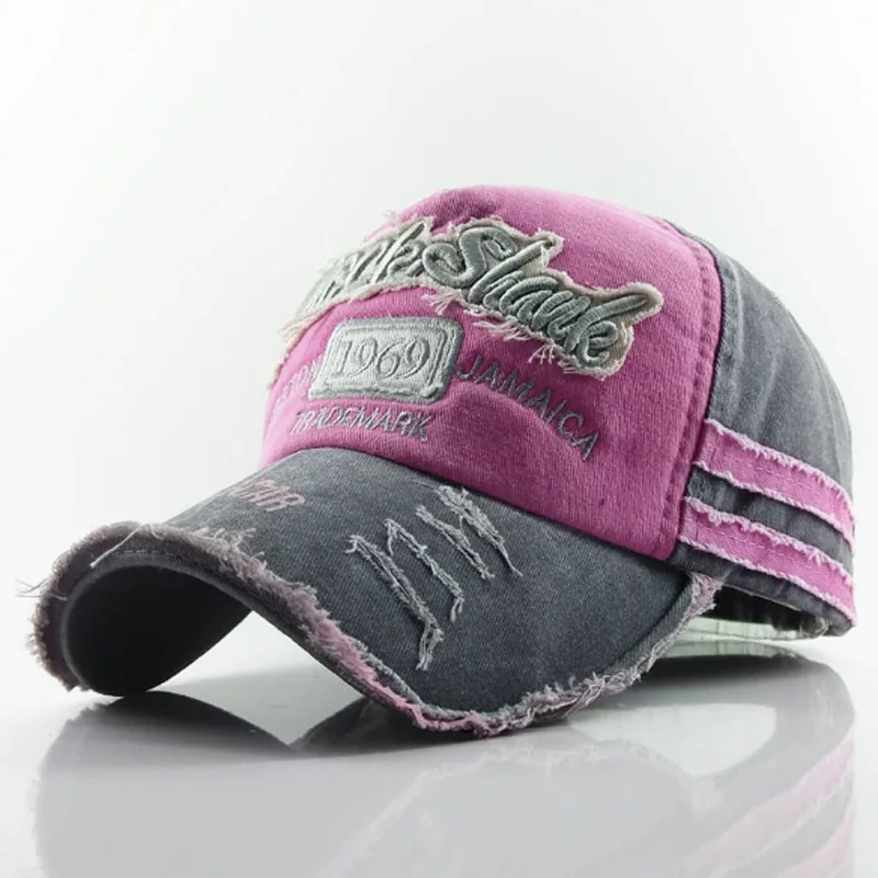 Мужская и Женская бейсбольная Кепка из стиранного Хлопка Snapback cap s шапка Gorras Hombre мужская шляпа Bone Повседневная Кепка - Цвет: 08