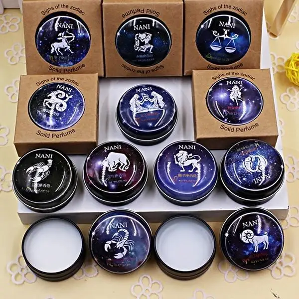 Мужской ароматический дезодорант BEarPaw 12 Smells Perfume для женщин с антиперспирантом подмышек, с фиксацией знаков зодиака, в виде твердого блока с оригинальным ароматом, косметика для женщин.