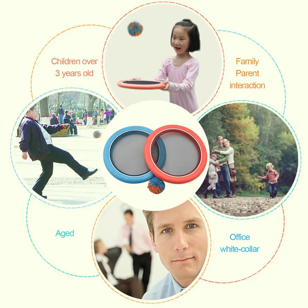 OCDAY 2 шт 30 см Посуда один 7 мяч летающий диск многоцелевой Спорт забавная игра