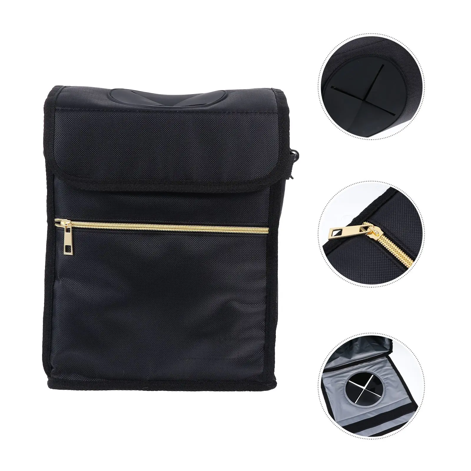 

Waterproof Car Trash Can Bin Auto Car Accessories Organizer Garbage Dump For Trash Can Cars Storage Pockets Closeable Portable