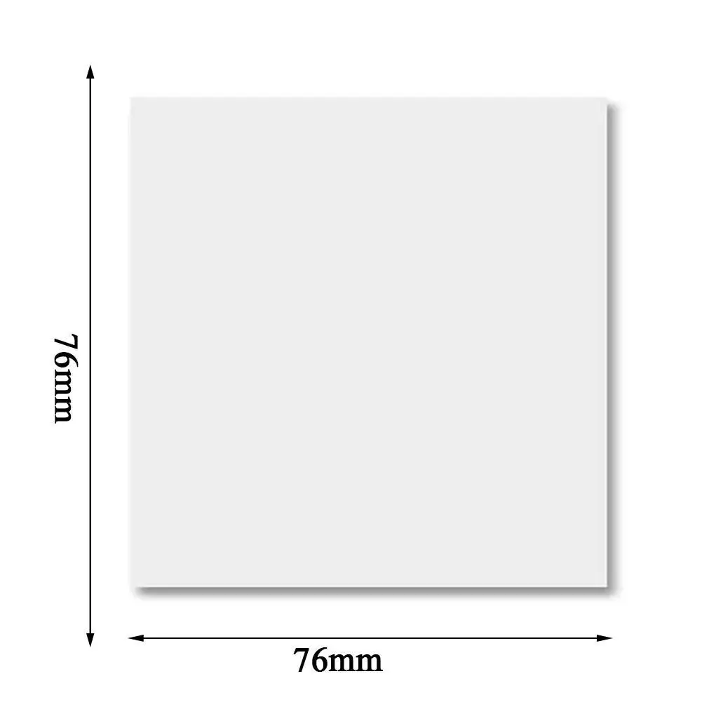 

50 Sheets/set Waterproof Pet Transparent Memo Sticky Check It to List School Daily Note Paperlaria Do Stationery Paper Q3K4